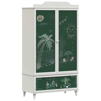 Kinder kreative Aufbewahrung ROROS Weiß 90 x 45 x 165 cm