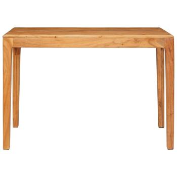 Esstisch 110 x 55 x 76 cm Massivholz Akazie Braun Rechteckig