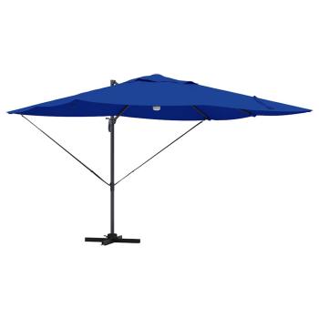 Sonnenschirm 351 x 250 x 253 cm Polyester und Aluminium