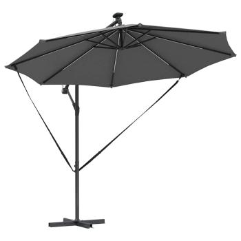 Sonnenschirm 294 x 294 x 248 cm Polyester und Aluminium