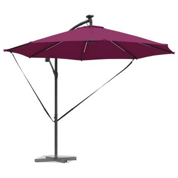 Sonnenschirm 294 x 294 x 248 cm Polyester und Aluminium