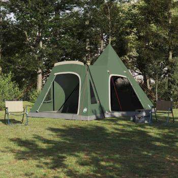ARDEBO.de - Teepee Zelt für 5 Personen 5 Personen Grün