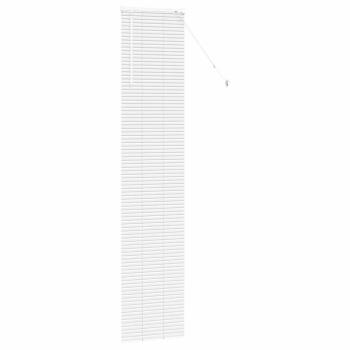 Balkenjalousien Weiß 220 x 40 cm Aluminium