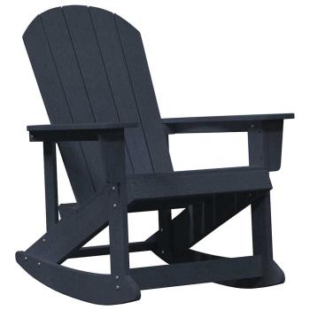 Adirondack-Schaukelstuhl Marineblau HDPE