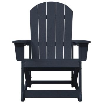 Adirondack-Schaukelstuhl Marineblau HDPE