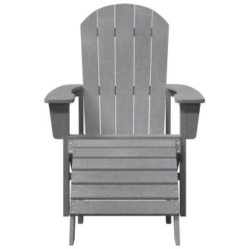 Adirondack-Stuhl Hellgrau HDPE