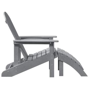 Adirondack-Stuhl Hellgrau HDPE