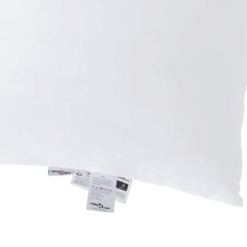 Kopfkissen 2 Stk. 51 x 31 x 20 cm Polyester Weiß