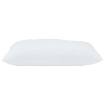 Kopfkissen 2 stk. 90 x 70 x 20 cm Polyester Weiß