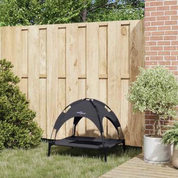 Hundebett Schwarz 76 x 62 x 70,5 cm Stahl