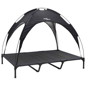 Hundebett Schwarz 122 x 93 x 106,5 cm Stahl