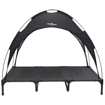 Hundebett Schwarz 122 x 93 x 106,5 cm Stahl