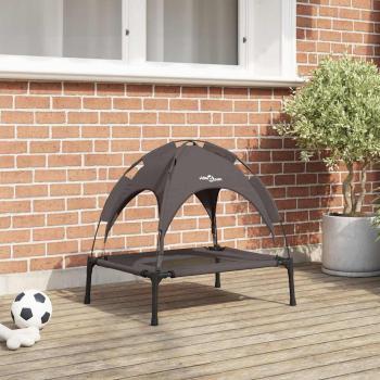 ARDEBO.de - Hundebett Braun 62 x 48 x 61 cm Stahl
