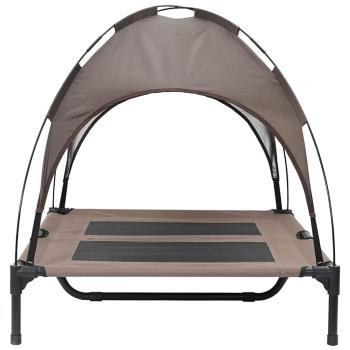 Hundebett Braun 92 x 77 x 82,5 cm Stahl