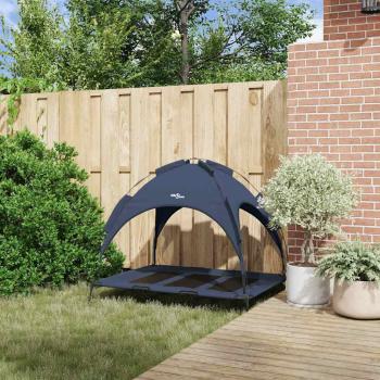 Hundebett Marineblau 122 x 93 x 106,5 cm Stahl