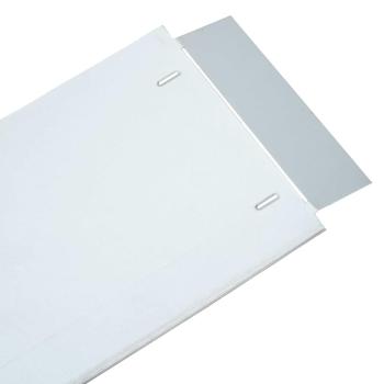 Rasenkanten 10 Stk. 100 x 25 x 0,07 cm Verzinkter Stahl Silber