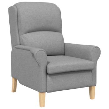 Sessel Hellgrau Stoff