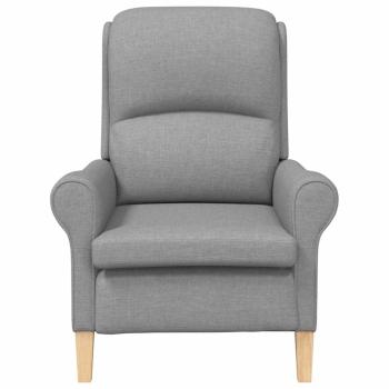 Sessel Hellgrau Stoff