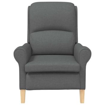 Sessel Dunkelgrau Stoff