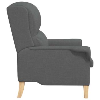 Sessel Dunkelgrau Stoff