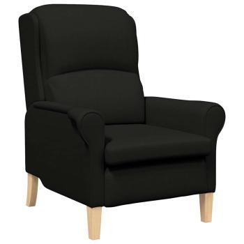 Sessel Schwarz Stoff