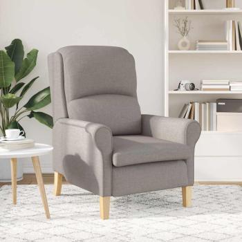 Sessel Taupe Stoff