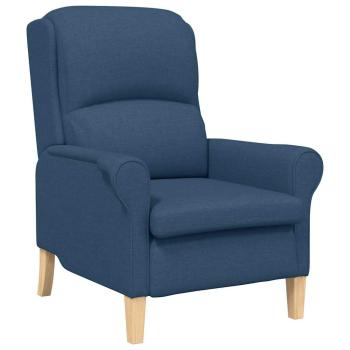 Sessel Blau Stoff