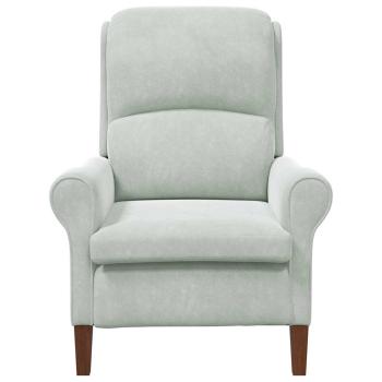 Sessel Hellgrau Samt