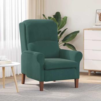 ARDEBO.de - Sessel Dunkelgr?n Samt