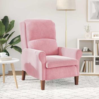 Sessel Rosa Samt