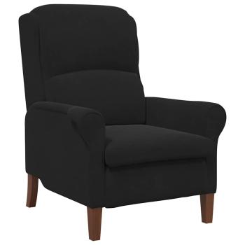 Sessel Schwarz Samt