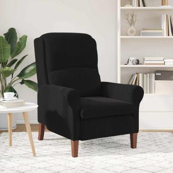 Sessel Schwarz Samt