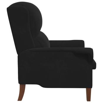 Sessel Schwarz Samt
