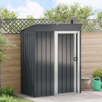 ARDEBO.de - Gartenhütten Anthrazit 137 x 81 x 180 cm Metall