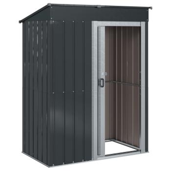 Gartenhütten Anthrazit 137 x 81 x 180 cm Metall
