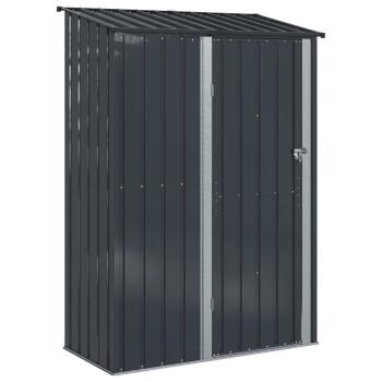 Gartenhütten Anthrazit 140,5 x 74 x 200 cm Metall