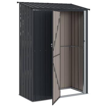 Gartenhütten Anthrazit 140,5 x 74 x 200 cm Metall
