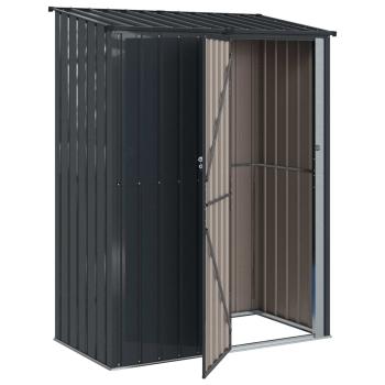 Gartenhütten Anthrazit 153,5 x 86 x 200 cm Metall