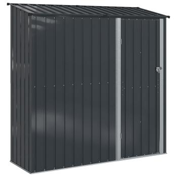 Gartenhütten Anthrazit 203,5 x 73 x 200 cm Metall