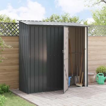 Gartenhütten Anthrazit 203,5 x 73 x 200 cm Metall