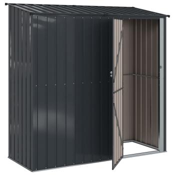 Gartenhütten Anthrazit 203 x 85,5 x 200 cm Metall