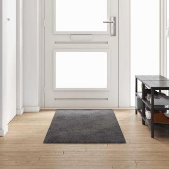 ARDEBO.de - Teppichläufer Grau 80 x 250 cm 100% Polypropylen Tuft