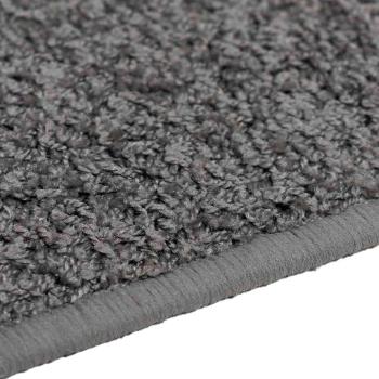 Teppichläufer Grau 80 x 300 cm 100% Polypropylen Tuft