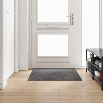 ARDEBO.de - Teppichläufer Grau 100 x 150 cm 100% Polypropylen Tuft