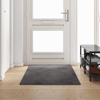 ARDEBO.de - Teppichläufer Grau 100 x 250 cm 100% Polypropylen Tuft