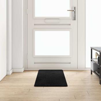 ARDEBO.de - Teppichläufer Schwarz 50 x 150 cm 100% Polypropylen Tuft