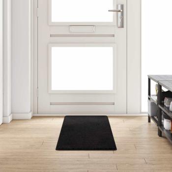 ARDEBO.de - Teppichläufer Schwarz 50 x 200 cm 100% Polypropylen Tuft