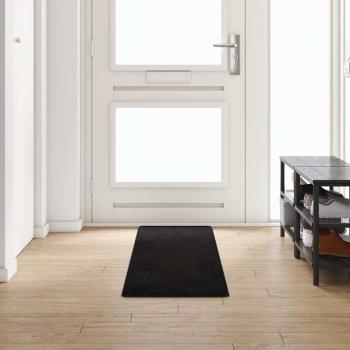 ARDEBO.de - Teppichläufer Schwarz 50 x 250 cm 100% Polypropylen Tuft