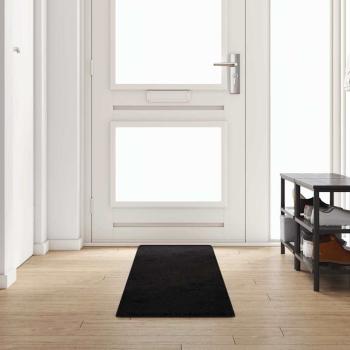 ARDEBO.de - Teppichläufer Schwarz 50 x 300 cm 100% Polypropylen Tuft