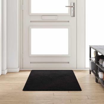 ARDEBO.de - Teppichläufer Schwarz 80 x 200 cm 100% Polypropylen Tuft